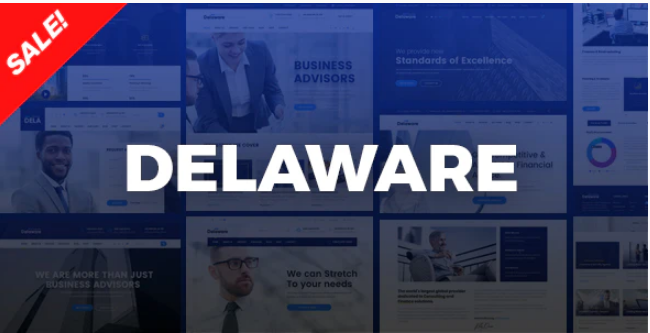 Delaware - Corporate Company, Consulting HTML Template