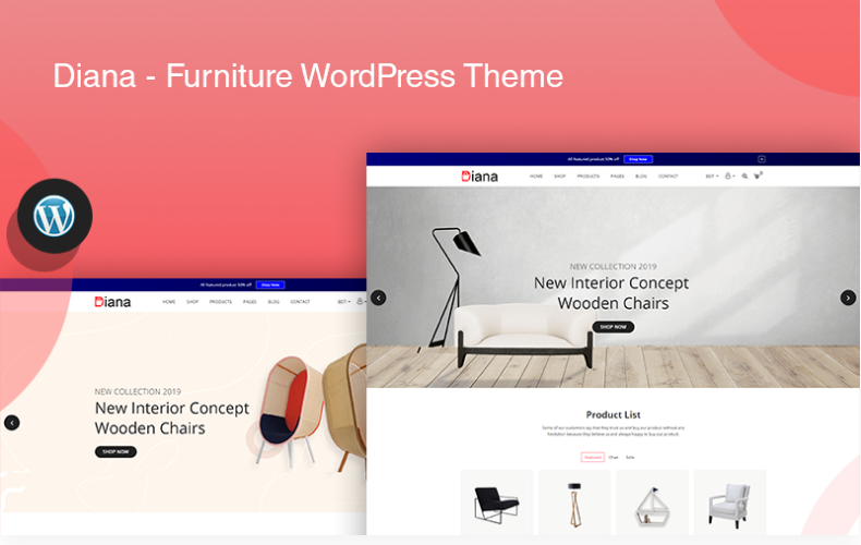 Diana - Furniture WooCommerce Theme