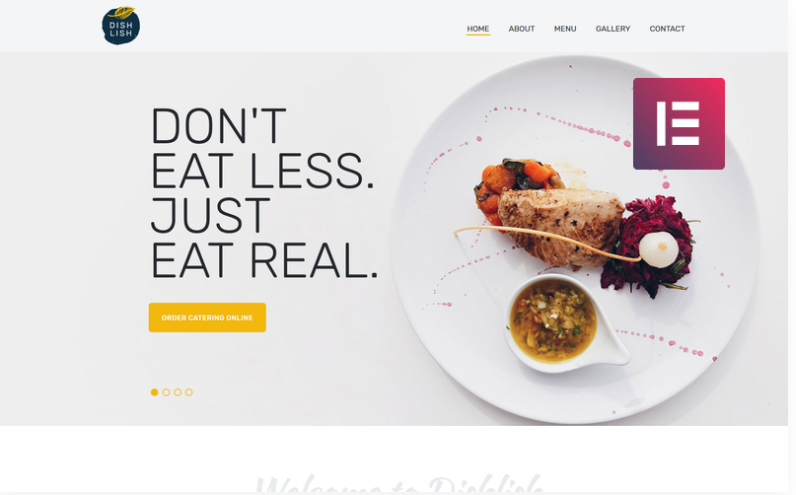 Dishlish - Restaurant Multipurpose Classic Elementor WordPress Theme