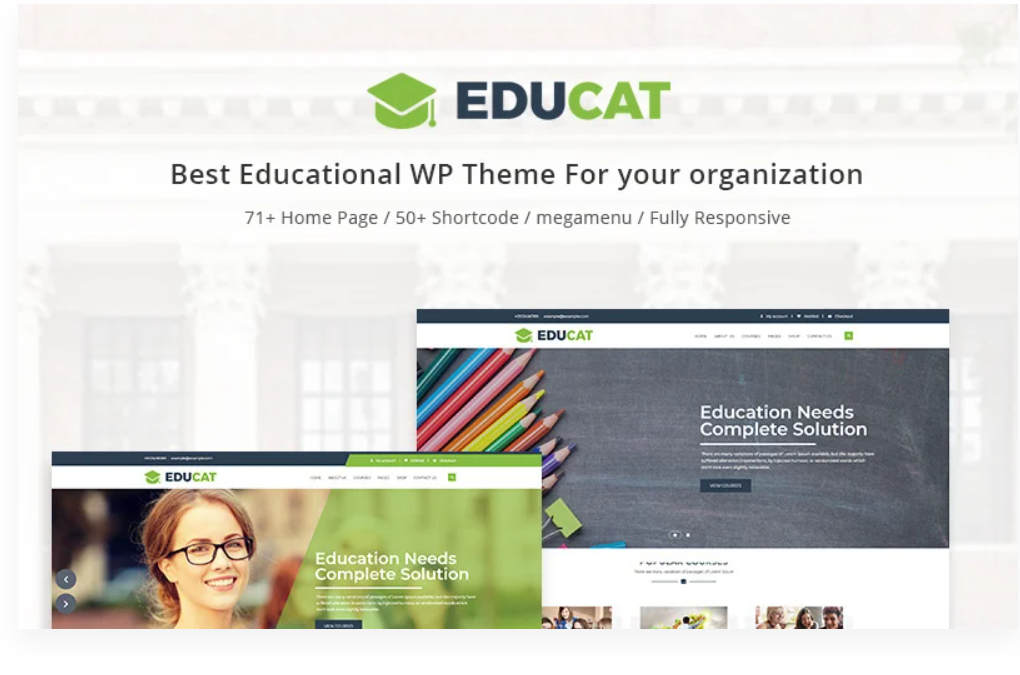 Educat - Education WordPress Theme