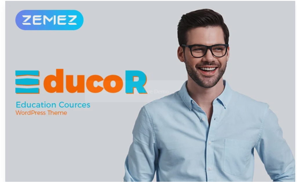 Educor - Education Courses Elementor WordPress Theme