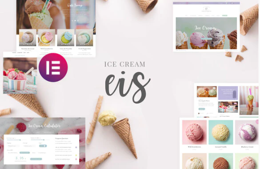 Eis - Ice Cream Shop Template Kit