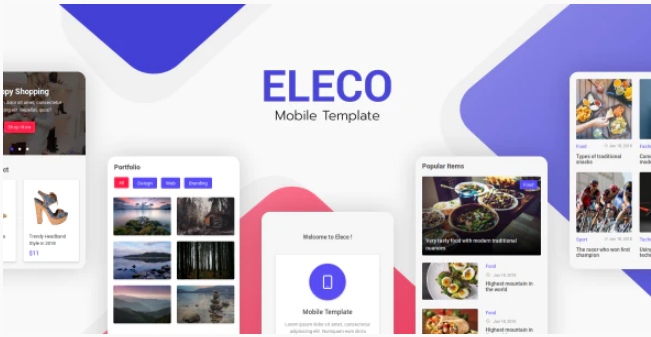 Eleco - Mobile Template