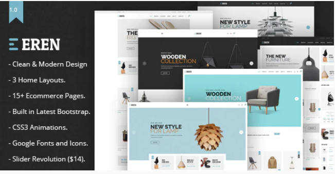 Eren - Multipurpose Ecommerce Template