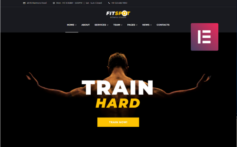 Product Image - FitSpot – Fitness Studio Elementor WordPress Theme