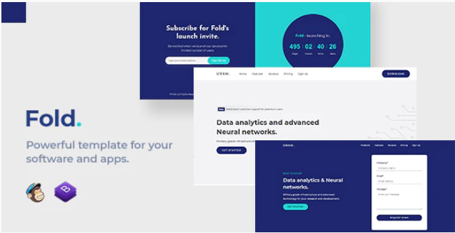 Fold - Software and App Template