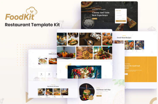 FoodKit - Restaurant Template Kit