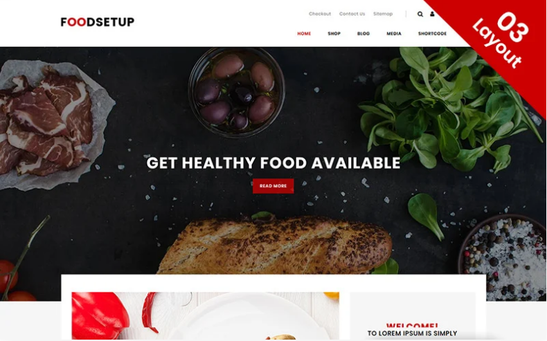 FoodSetup - Food & Restaurant Store WooCommerce Theme