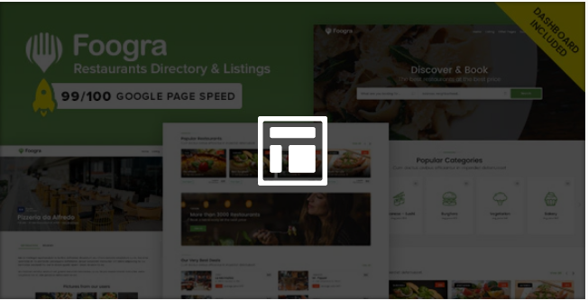 Foogra - Restaurants Directory & Listings Template