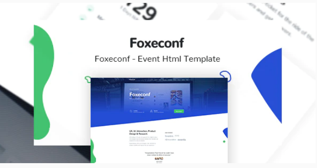 Foxeconf - Event HTML Template