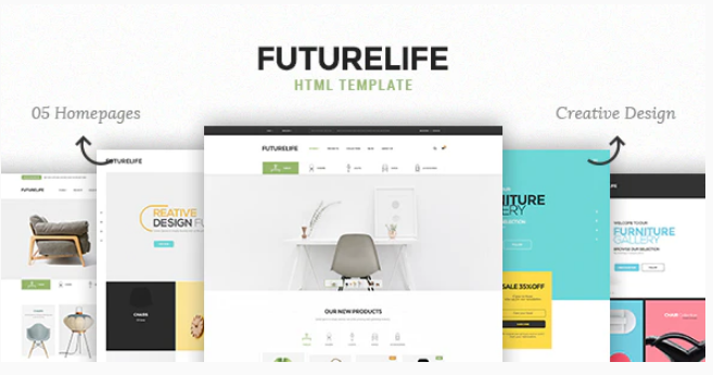 Futurelife - eCommerce HTML Template