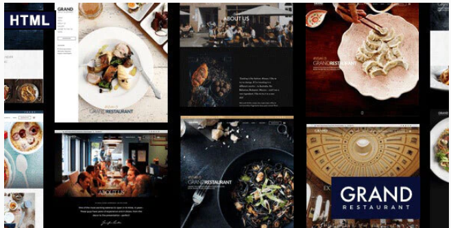 Grand Restaurant HTML Template