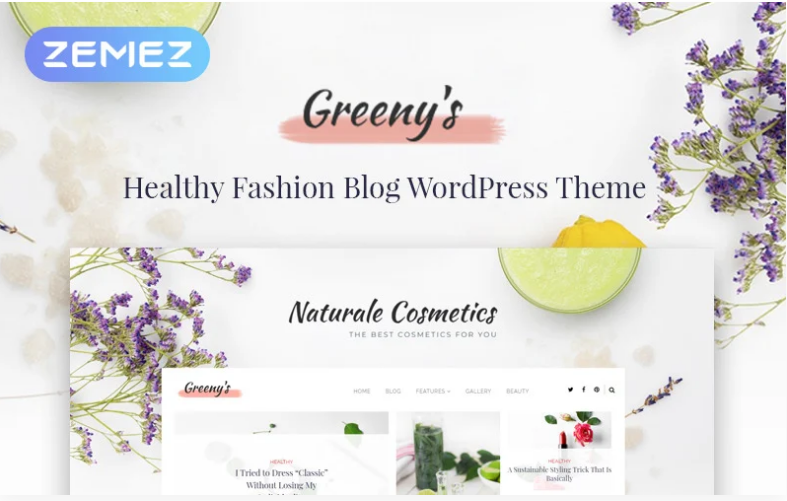 Greenyâ€™s - Healthy Fashion Elementor WordPress Theme