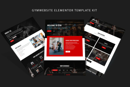 Gymsite - Gym Elementor Template Kit