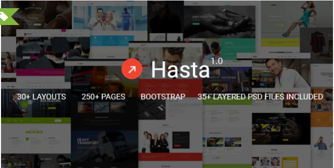 Hasta - Responsive Multipurpose HTML5 Template