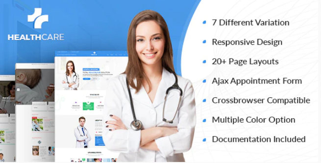Health Care - Doctor Hospital Clinic Medical Responsive Website Template