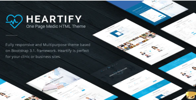 Heartify - Responsive Medical and Health Template