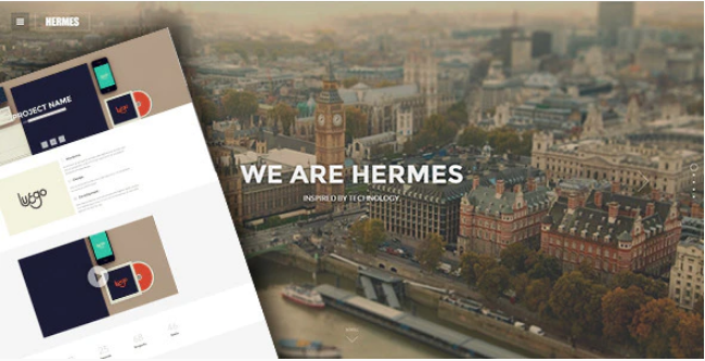 Hermes - Responsive Retina Ready HTML5 Template