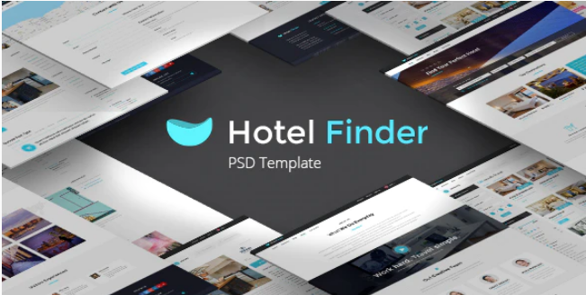 Hotel Finder - Online Booking HTML Website Template