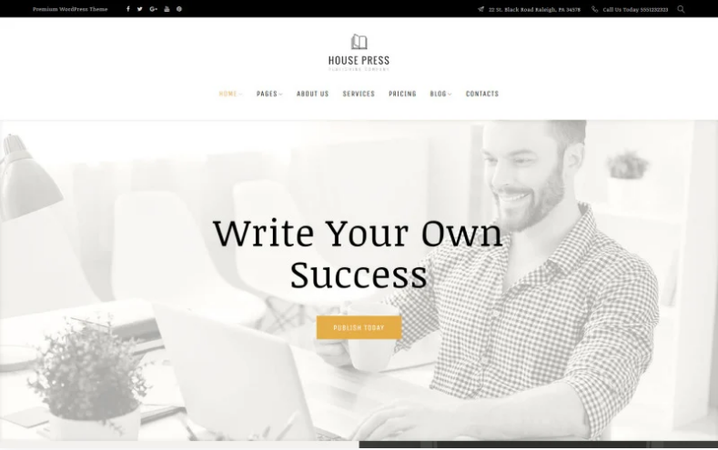 Product Image - House Press – Publishing Company WordPress Theme