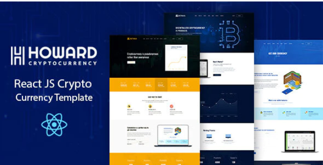 Howard - React JS Crypto Currency Template