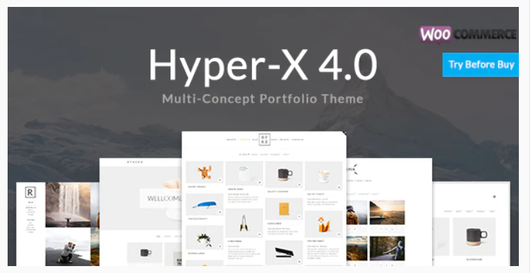 HyperX – Responsive WordPress Portfolio Theme — Theme by Themeforest