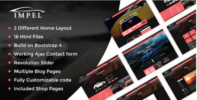 Impel Car - HTML Template