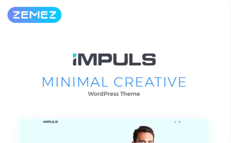 Impuls - Minimal Creative Business Elementor WordPress Theme