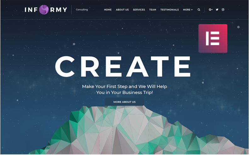 Informy - Consulting Company Elementor WordPress Theme