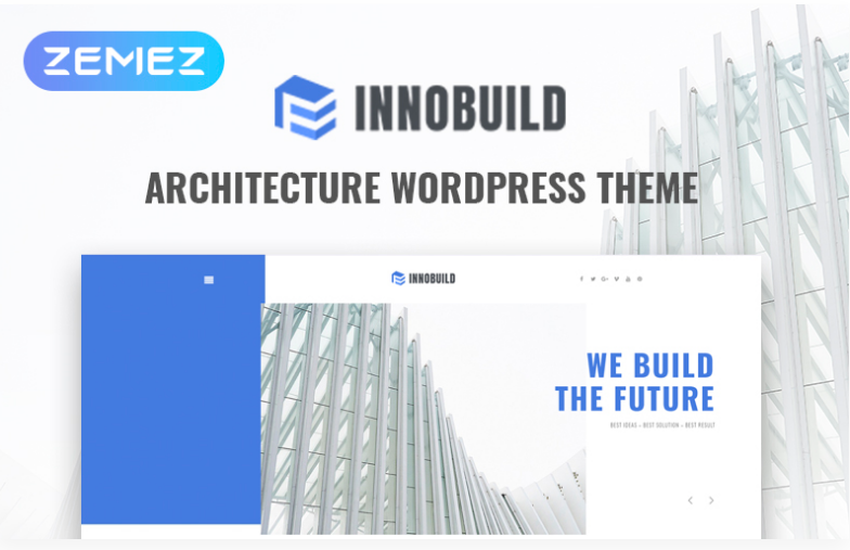 Innobuild - Solid And Reliable Architecture Design WordPress Theme