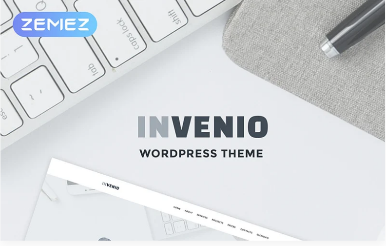 Invenio - Classy Financial Advisor WordPress Theme