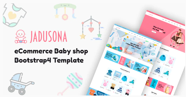 Jadusona - Baby Shop HTML Template