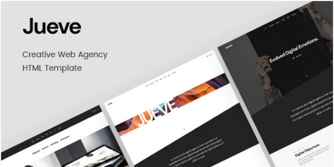 Jueve | Creative Agency Onepage HTML Template