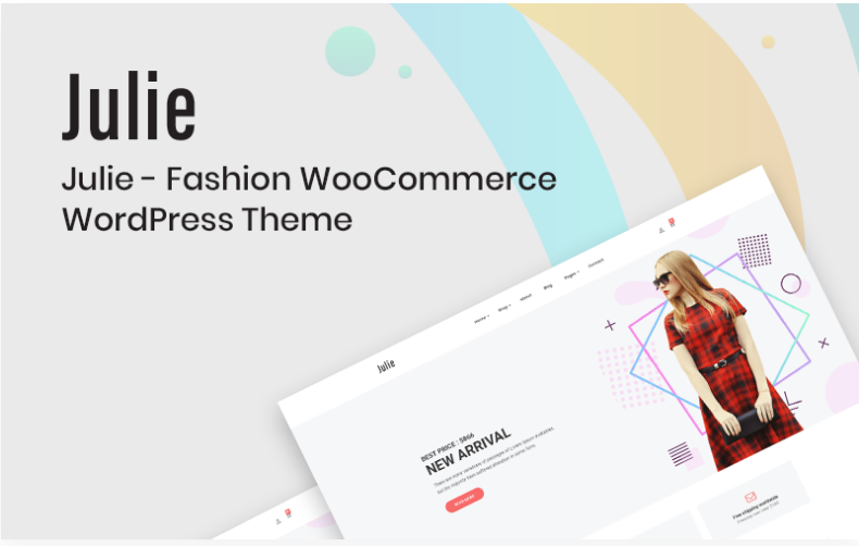 Julie - Fashion WooCommerce Theme