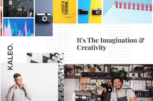 Kaleo - Creative Portfolio Template Kit