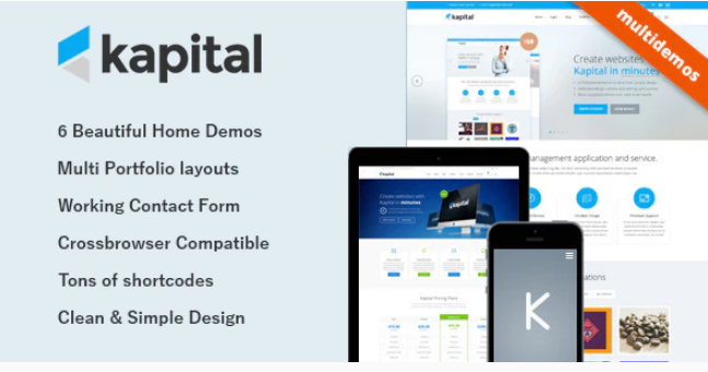 Kapital - Responsive Multi-Purpose Template
