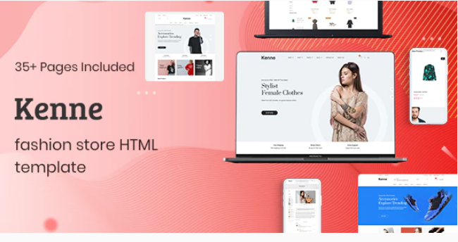 Kenne - Fashion Store HTML Template