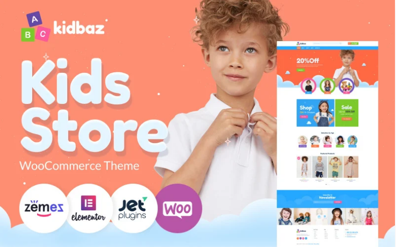 Product Image - Kidbaz – Kids Stuff ECommerce Modern Elementor WooCommerce Theme