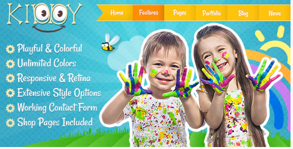 Kiddy - Children HTML Template