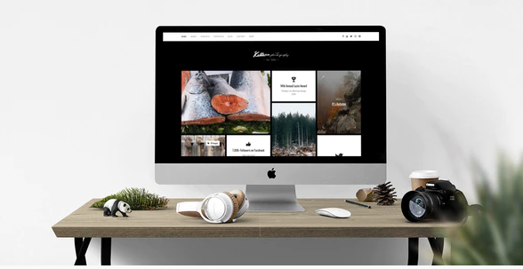 Killeen – A Contemporary Portfolio for Photographers with Shop