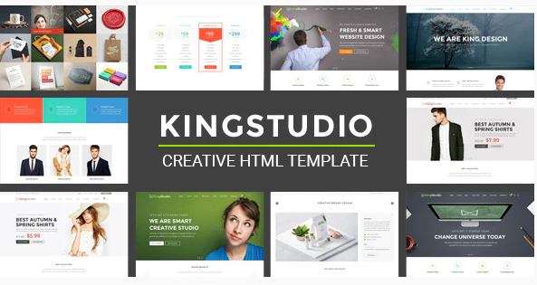 Kingstudio - MultiPurpose HTML Template