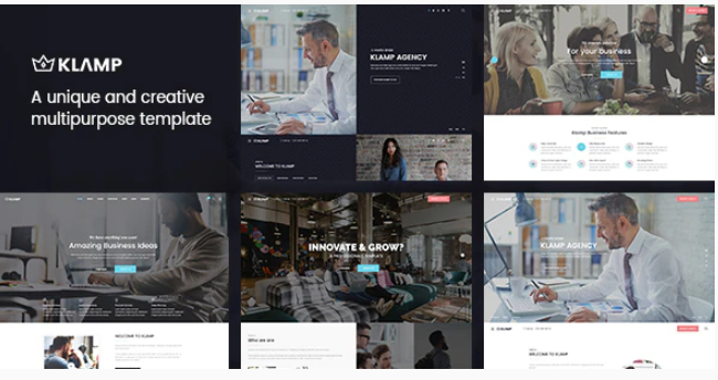 Klamp - Creative Multipurpose HTML Template