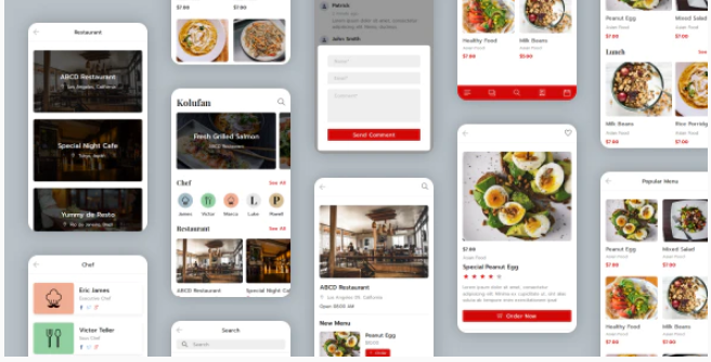 Kolufan - Food and Restaurant Mobile Template