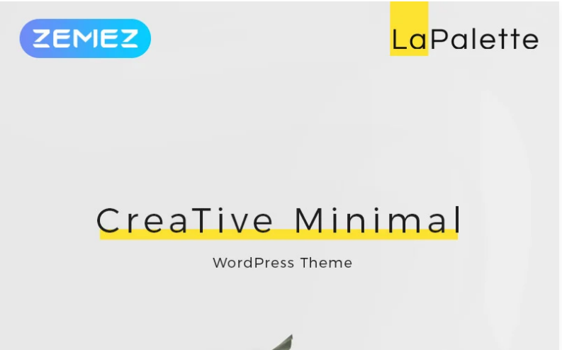 La Palette - Creative Minimal Elementor WordPress Theme