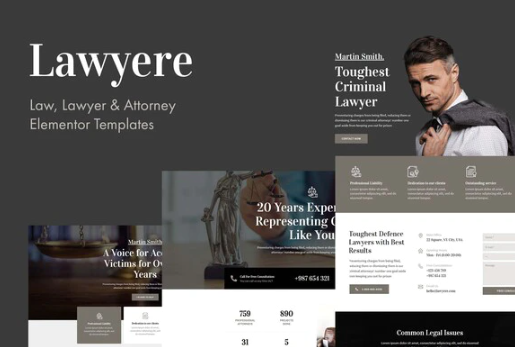 Lawyere - Legal & Attorney Template Kit