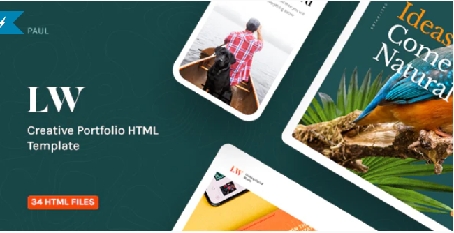 Lewis - Creative Portfolio & Agency HTML Template