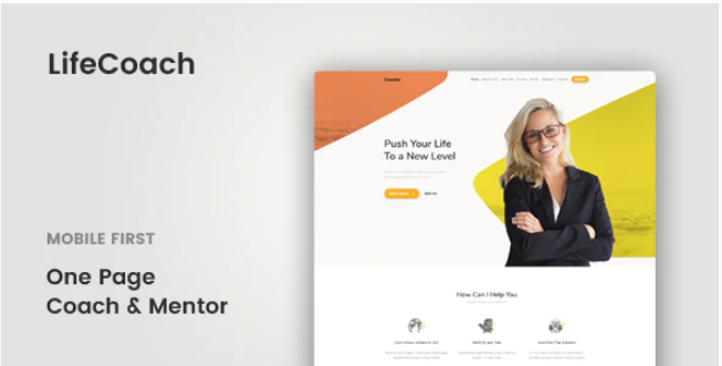 LifeCoach - Coach, Speaker & Mentor Template
