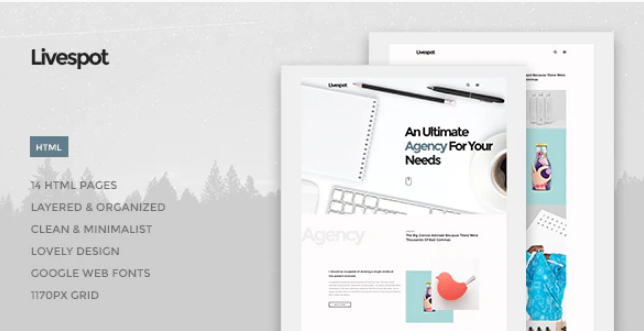 Livespot - Creative Agency HTML Theme