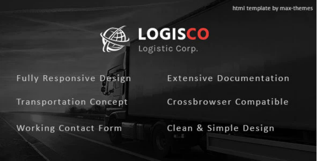 Logisco - Logistics & Transportation HTML Template