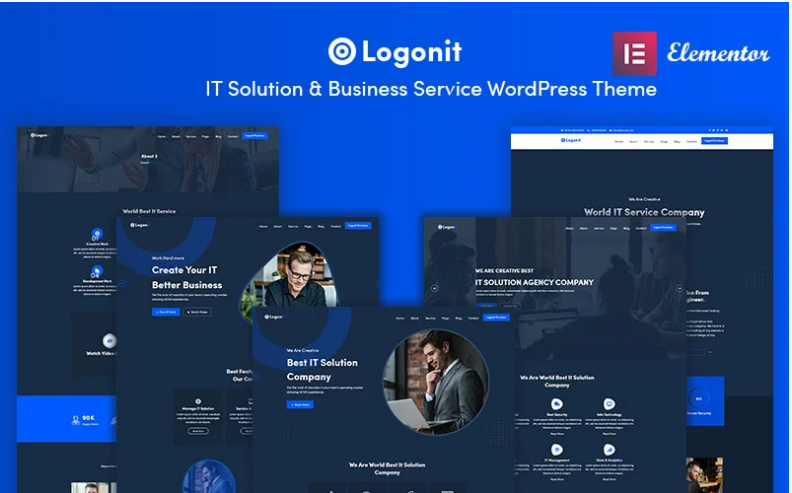 Logonit - IT Solutions & Business Service WordPress Theme